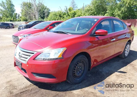 2014 Nissan Sentra Fe+ S/Fe+ Sv/S/Sl/Sr/Sv из США, поврежденный, VIN 3N1AB7AP6EY244402